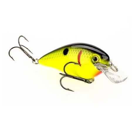 Strike King Lures Kvd Square Bill Hard Lure Model 1 5 2 Body Strike King Lures Kvd Square Bill Hard Lure Model 1 5 2 Body Length 3 Depth Black Back Chartreuse Per