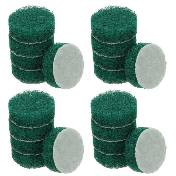 Power Scrub Pads, Scrubbing Pads 180 Grits - 20 Pcs & 2 Inch & Green