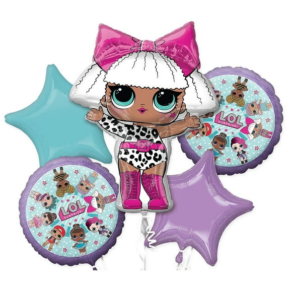 LOL Surprise Foil Balloon Bouquet