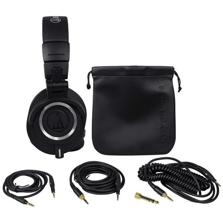 Audio Technica ATH-M50X Over Ear Professional Studio Monitor Headphones W/