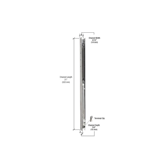 CRL FA2030 21" Window Channel Balance - 2030 or 20-3