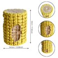 thumbnail image 4 of 17.32" H Novelty Corn Cob Stool,Resin Vegetable Decorative Fruit Side Table,Outdoor Garden Stool,Multi-Purpose Innovative Garden Furniture,Yellow, 4 of 8