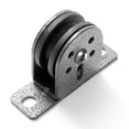 thumbnail image 2 of Single Pulley Block Stainless Steel Swivel Lifting Rope Pulley Silent Roller Gym Exercise Accessories, 2 of 9