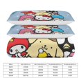 thumbnail image 2 of Hello Kitty Ensemble de Lit Jumeau 3 Pcs - Comprend 1 Couette Simple et 2 Taies d'Oreiller Literie - Microfibre Résistante à la Décoloration - Hello Kitty, 2 of 4