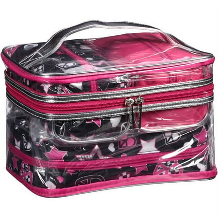4pc Train Case Set-rockstar