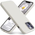 thumbnail image 1 of IBAOLEA Compatible avec iPhone 13 Pro Max Étui 6.7 Pouces Silicone Liquide Premium Doublure en Microfibre Douce Anti-Rayures Protection Complète pour iPhone 13 Pro Max, Pierre, 1 of 7