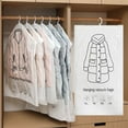 thumbnail image 5 of FUYPSE 2026 New Arrivals Home Textile Storage Furniture Pack of 3 Hanging Vacuum Bags for Clothes Extra Thick PA + PE Material Double Zip Seal 360° Hooks Saving, 5 of 5