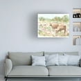 thumbnail image 3 of Trademark Fine Art June Erica Vess Cow Meadow II Canvas Wall Art, 3 of 4