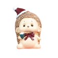 thumbnail image 1 of Estatuilla de Navidad decorativa para el hogar Mini ornamento escultura Micro DIY paisaje miniaturas estatua para mesa, exterior, jardín de hadas, , Erizo 4x3.5x5cm Soledad Figuras de estatua, 1 of 9