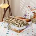 thumbnail image 5 of jejeloiu Rustic Plant Floral Zipper Full Size Comforter Sets with Fitted Sheet and 2 Pillowcases Kids,Cute Farm Highland Cow Zipper Bedding Set,Reversible,4-Piece, 5 of 7