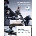 thumbnail image 4 of Soporte de teléfono para moto Lamicall, totalmente metálico, para iPhone 16 Pro, 4 of 7