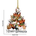 thumbnail image 2 of Toystoory Decoración navideña Colgante Festival Fiesta de vacaciones Boda Hogar Hotel Oficina Pared Ventanas Árbol de Navidad Adorno de puerta Kits de decoración para fiestas Tipo 2, 2 of 6