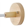 thumbnail image 2 of Lámpara de pared Ticfox color macaron Madera E27 base de 10 Cm sin fuente de luz Gris, 2 of 5