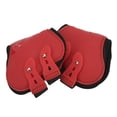 thumbnail image 3 of Horse Boot, Horse Tendon Boots PU Shell Soft  Safe  for Horses Red Hind Legs M, 3 of 8