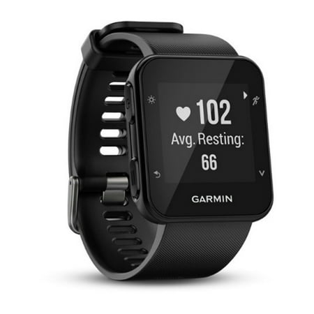 Refurbished Garmin Forerunner 35 GPS Running Watch with Wrist-based Heart Rate Monitor - (Best Wrist Based Heart Rate Monitor)