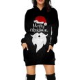 thumbnail image 2 of Vestido suéter sexy de otoño e invierno para mujer, sudaderas con capucha para mujer, vestido con capucha harajuku, suéter navideño, sudaderas casuales con capucha, 2 of 5