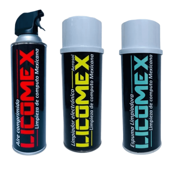 Kit Limpieza Y Mantenimiento Pc Aire+ Limp Circuitos+ Espuma