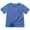 Blue, variant on Girls Short Sleeve T Shirts Kids Summer Pocket Tops School Crewneck Tees,Light Green,4-5 Years