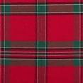 thumbnail image 2 of Farmhouse Christmas Plaid Dining Table & Kitchen Décor, Holiday Tablecloth, 70" Round, Red & Green, 2 of 8