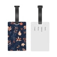 thumbnail image 5 of Daiia Autumn Leaves With Blue Durable Luggage Tags with Secure Strap Travel ID Tags Suitcase ID Tags Bag Identification Tags - Easy Identification for Men and Women, 5 of 8