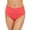 Pink, variant on Women's High-Waist Cross-Over Swim Bottom Swimsuit (L, Black)