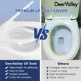 thumbnail image 5 of DV-1F0069 Liberty 1.6 GPF Elongated Wall Hung Toilets (Seat Included), 5 of 9