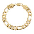 thumbnail image 5 of Pulsera bañada en cobre y oro de 18 quilates adecuada tanto para hombres como para mujeres: una combinación de lo clásico y lo moderno., 5 of 5