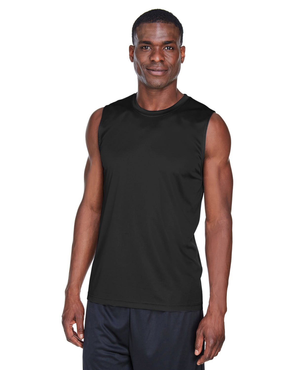 Team 365, The Men's Zone Performance Muscle T-Shirt - BLACK - 3XL ...