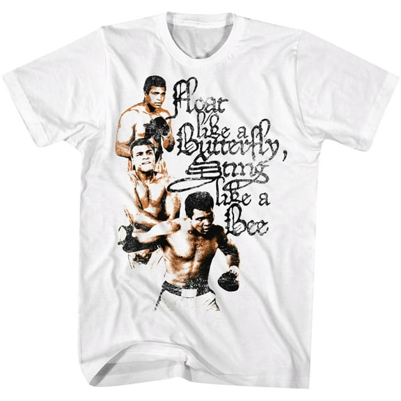 American Classics Muhammad Ali 3 Poses T-Shirt - XL - White
