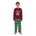 thumbnail image 5 of Family Matching Christmas Vacation Pajama Set, Festive Truck And Green Holiday Pattern Pants, 5 of 7