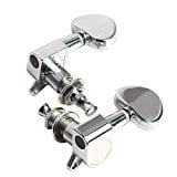 6pcs 3L3R Acoustic Guitar Tuning Pegs Machine Head Tuners Chrome Guitar (Best Guitar Tuning Pegs)