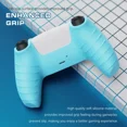thumbnail image 5 of For PlayStation PS5 Controller Silicone Case Skin Protective Cover Joystick Thumb Stick Grips Anti-Slip Cap (SKY BLUE), 5 of 7