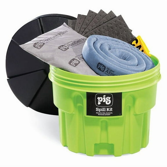 Pig Spill Kit, Universal, Green KIT264