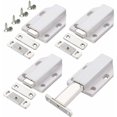 thumbnail image 1 of Push to Open 4 Pieces Push Open Push Door Cupboard Magnet Closure for Cabinet Drawer System Magnetic Latch Lock Push Door Damper for Cupboard Door, 1 of 5