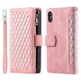 thumbnail image 2 of Feishell Crossbody Wallet Case for Apple iPhone XS Max,Luxury PU Leather Magnetic Buckle Zipper Pocket Card Slots Shockproof Flip Stand Phone Cover with Hand Strap & Shoulder Strap,Rosegold, 2 of 14