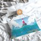 thumbnail image 5 of Balery Lighthouse Sea Port Funda de Cojín Estampada, Regalos para Mujeres, Regalos de Amor para Ella, Regalos para Novia o Esposa, Funda de Almohada-14"x20", 5 of 6