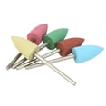 thumbnail image 2 of 5 Pcs/Set Embout de Perceuse en Silicone Multicolore pour Manucure, 2 of 8