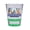 Green, variant on Pennsylvania Design D Souvenir 2 oz Round Shot Glass Blue