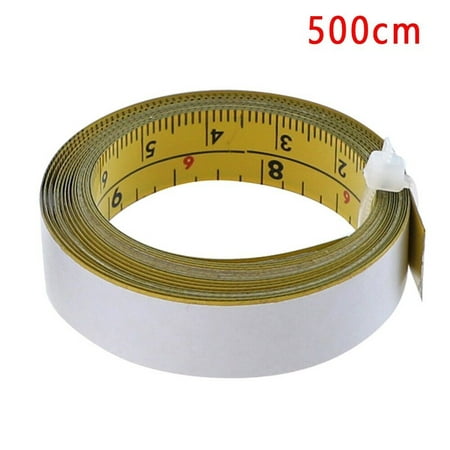

Inch&Metric Self-Adhesive Tape Measure Steel Miter Saw Scale Miter Track Ruler