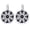 White-Grills, variant on 1 Pair (QTY 2) of Kicker 6.5" 2-Way 195 Watts Peak Power Coaxial Marine Audio Speakers with Charcoal Grilles, 6.5" Marine Tower Speaker Enclosures (Pair) - Black