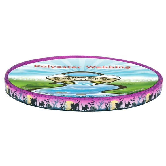 Country Brook Design® 1/2 inch Graveyard Photo Quality Polyester, 20 Yards