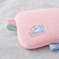 thumbnail image 3 of Yardvibe Pillow for Sleeping, 17.72"x9.84" Slow Rebound Foam Sleeping Pillow with Removable Washable Cover, Small Cool Flat Pillow, Memory Foam Pillow for Traveling or Camping (Pink), 3 of 5