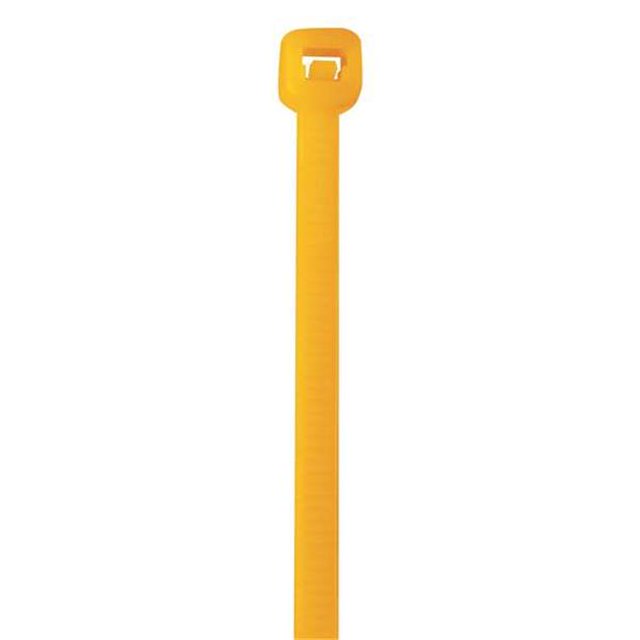 Boîte Partners CT185H 18 Po N° de 50 Attaches de Câble Fluorescent Orange