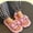 Pink, variant on Eltusu Girls Summer Slippers, Soft Bottom Non-Slip Open Toe Indoor Sandal Slide Shoes Pink Size 8 T