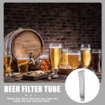 thumbnail image 3 of 1Pcs Inline Strainer Filter Silver 6.48X1.77X0.86 Inch 304 Stainless Steel For Park Outings, 3 of 5