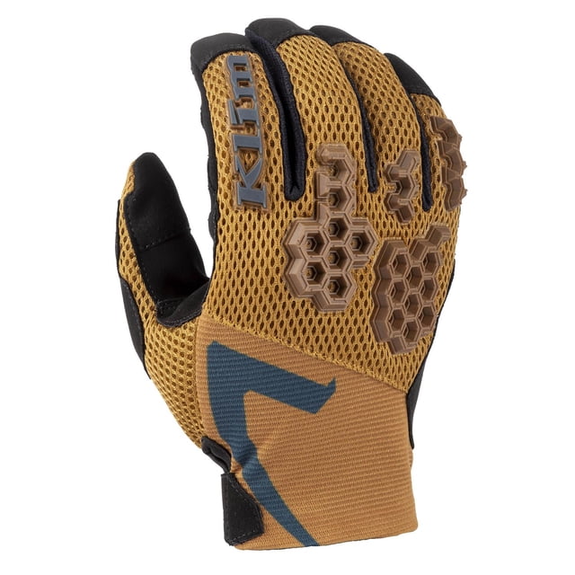 Guantes KLIM Mojave 2XL Marrón Dorado - Petróleo