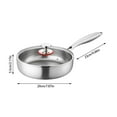 thumbnail image 2 of Leojiow Titanium Home Frying Pan Grade Non Stick Cookware Without Coating Advanced Scratch Durable Utensil 51Cm Cooking Utensils, 2 of 5