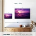 thumbnail image 4 of Elephant Stock Purple Beach Wall Art - Horizontal Canvas Wall Art - Living Room Wall Decor - Beach Canvas - Purple And Pink Decor - 12" x 8", 4 of 8