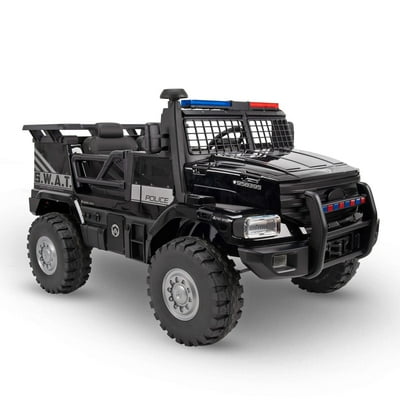 Huffy SWAT Truck Ride On Toy 2 Seater 12V Battery Powered