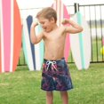thumbnail image 4 of FORMRS Boys Swim Trunks Quick Dry Mesh Liner Boardshorts Sizes XS-XL, Glowing Jellyfish, 4 of 7
